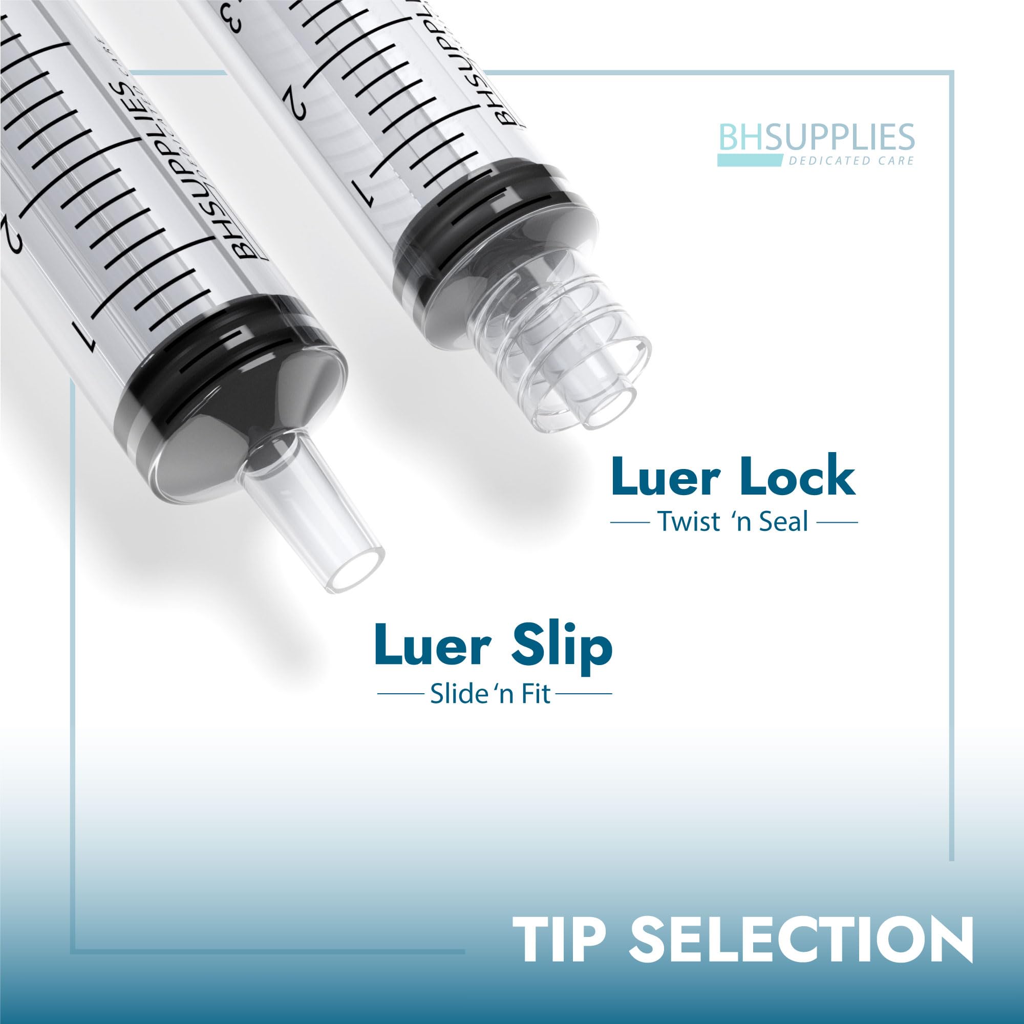 Sterile blister packaged syringes for hygienic use BH Supplies