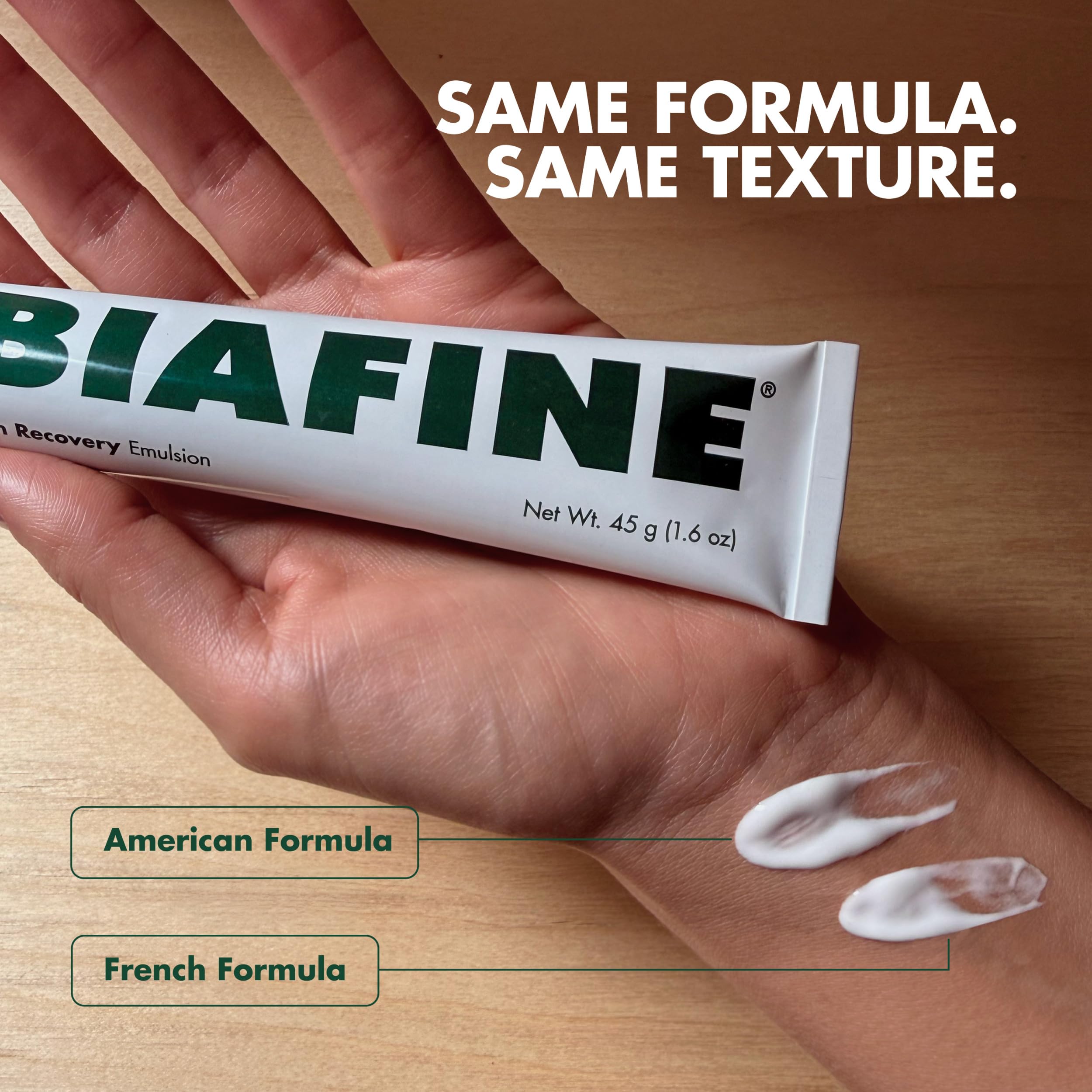 After sun care with BIAFINE Skin Recovery Emulsion