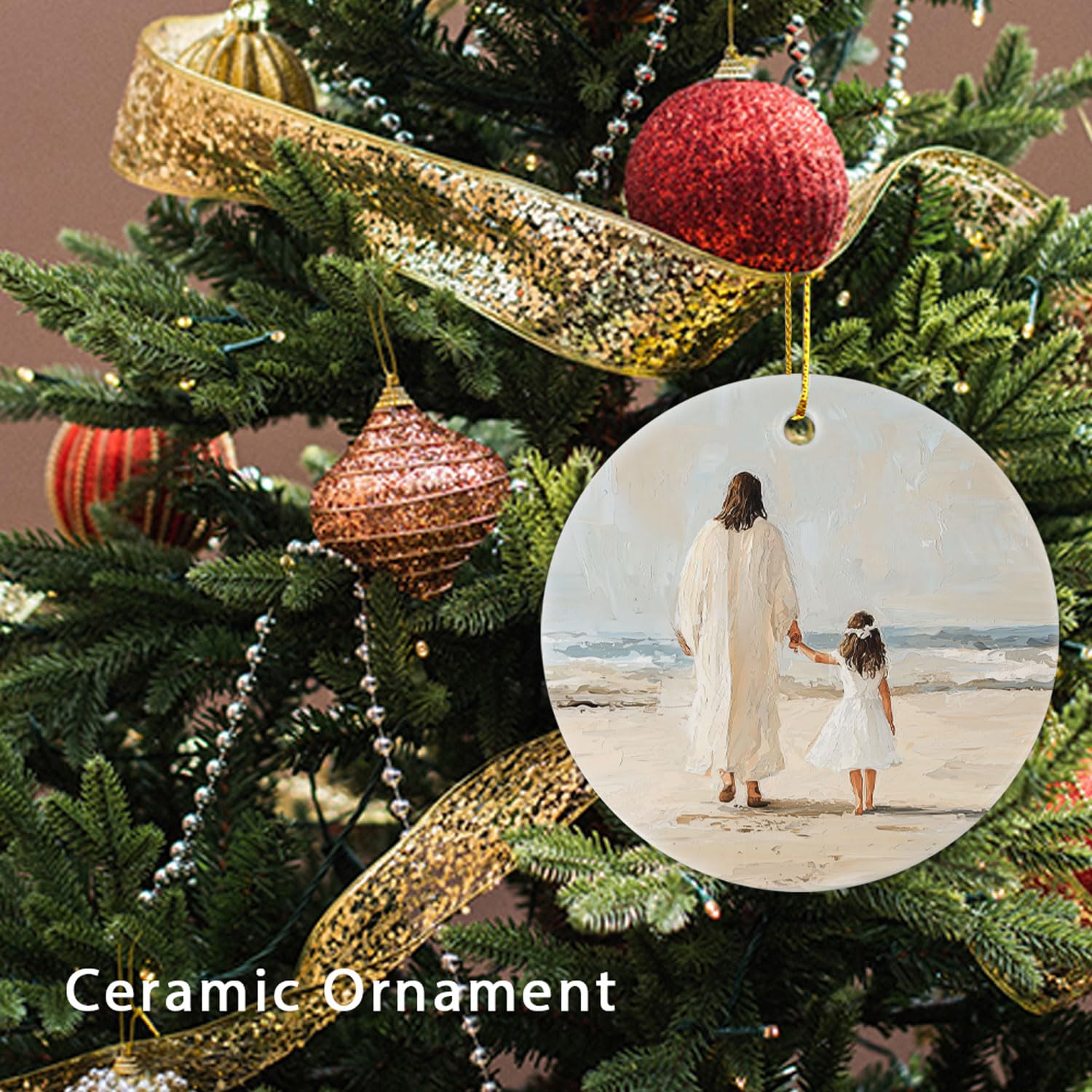 Bible Christmas Tree Ornament symbolizing child of God