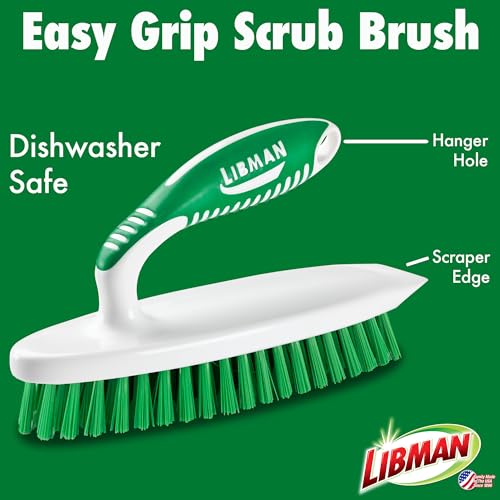 Big Job Kitchen Brush Libman for heavy grease