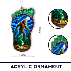 Bigfoot ornament product image ready for tree display