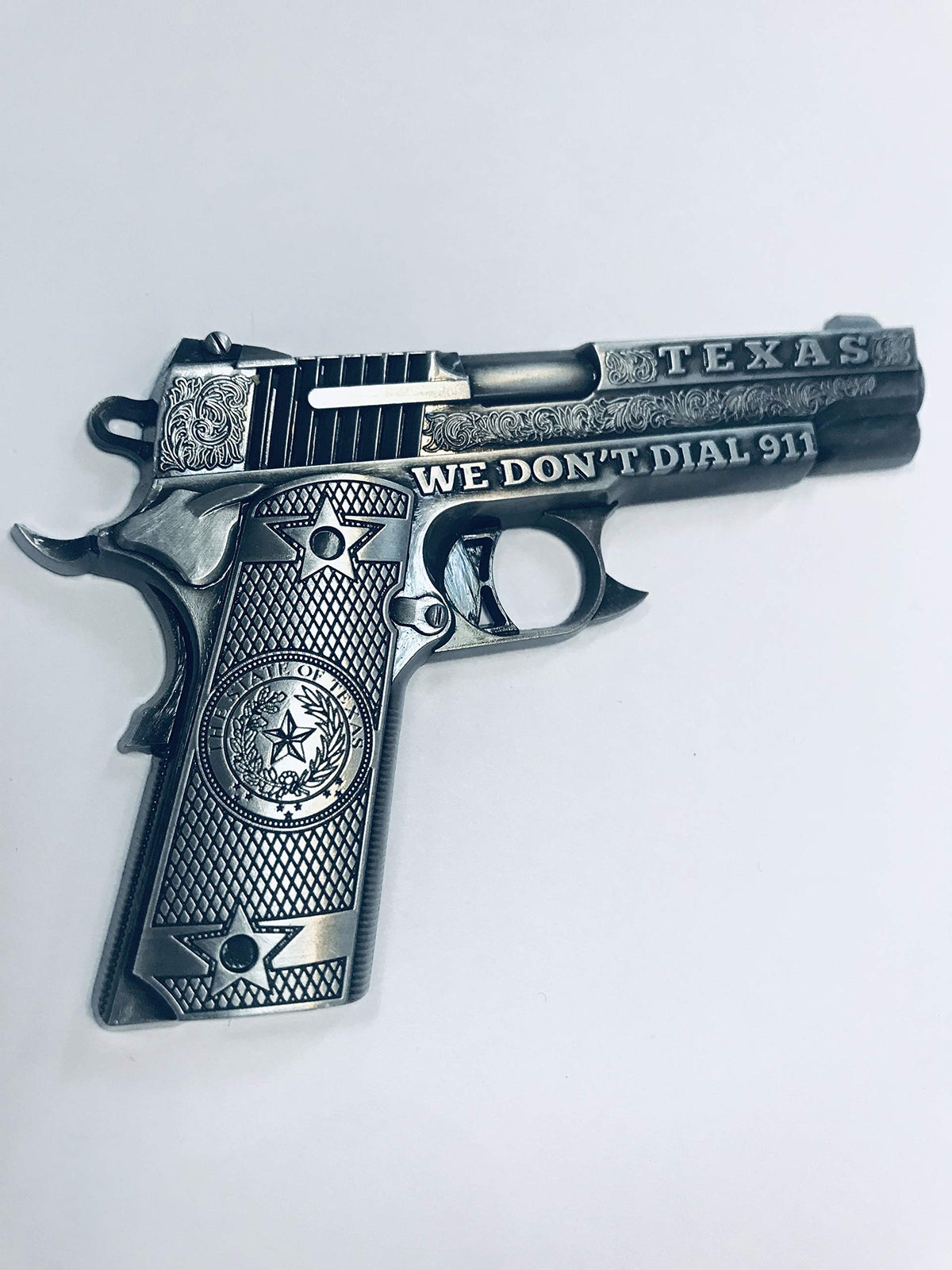 BigTexas metal Texas pistol refrigerator magnet bottle opener