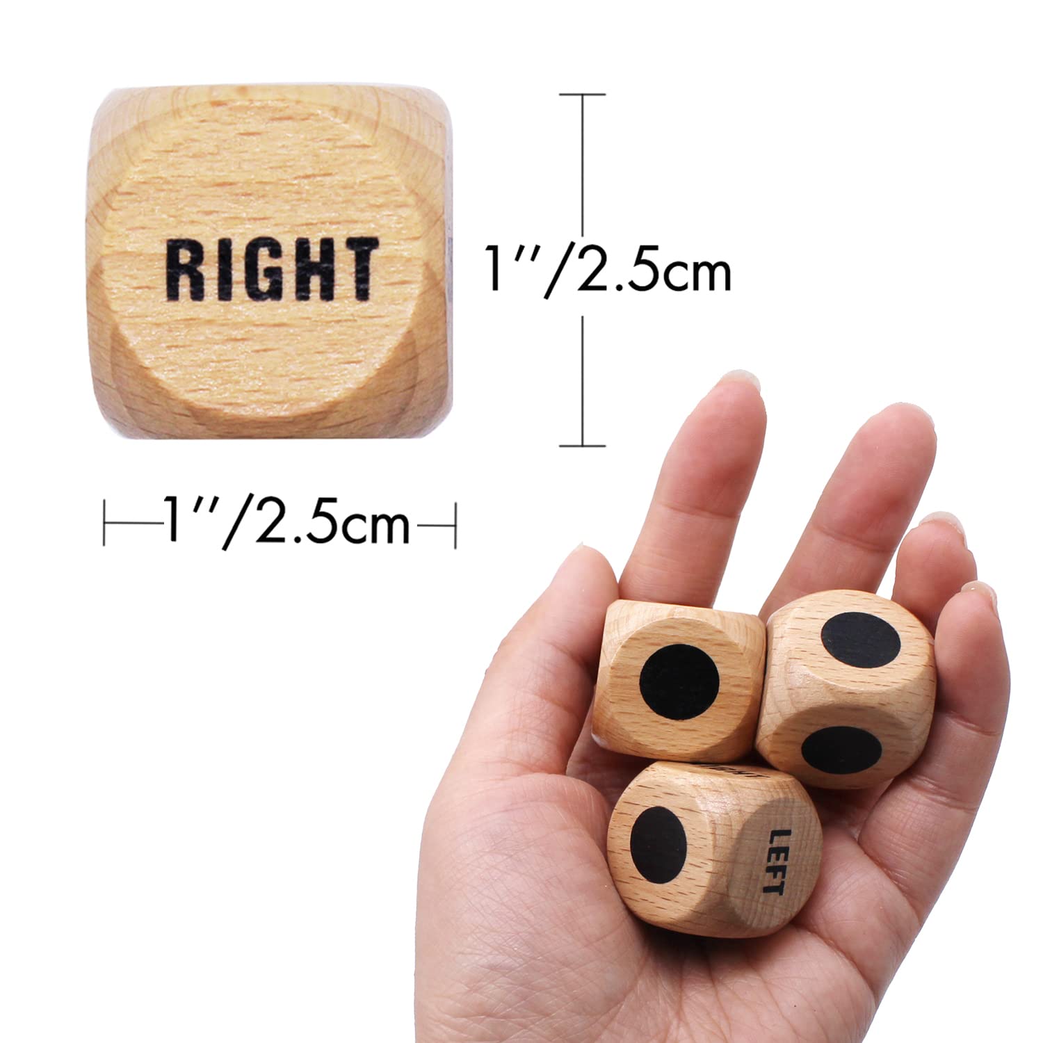 Manual included with Bilywey dice set