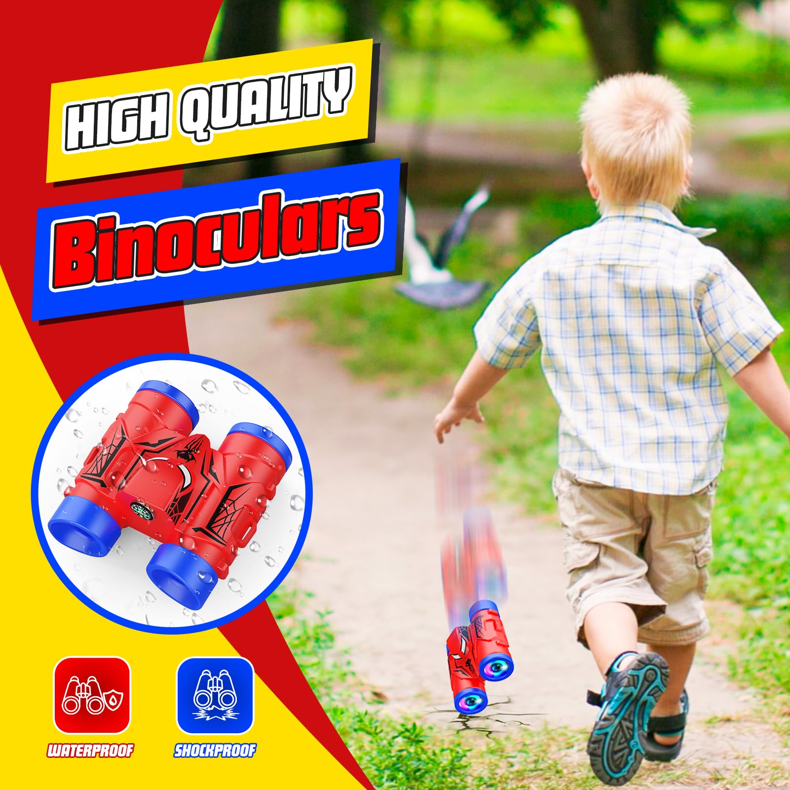 Carrying canvas bag for JovialToyz kids binoculars