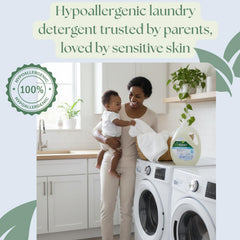 Hypoallergenic Biokleen detergent suitable for HE and standard washers