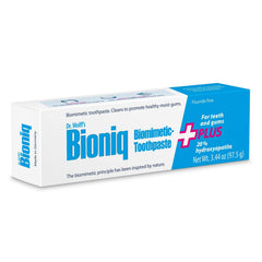 Ages 12+ Bioniq hydroxyapatite toothpaste for moist gums