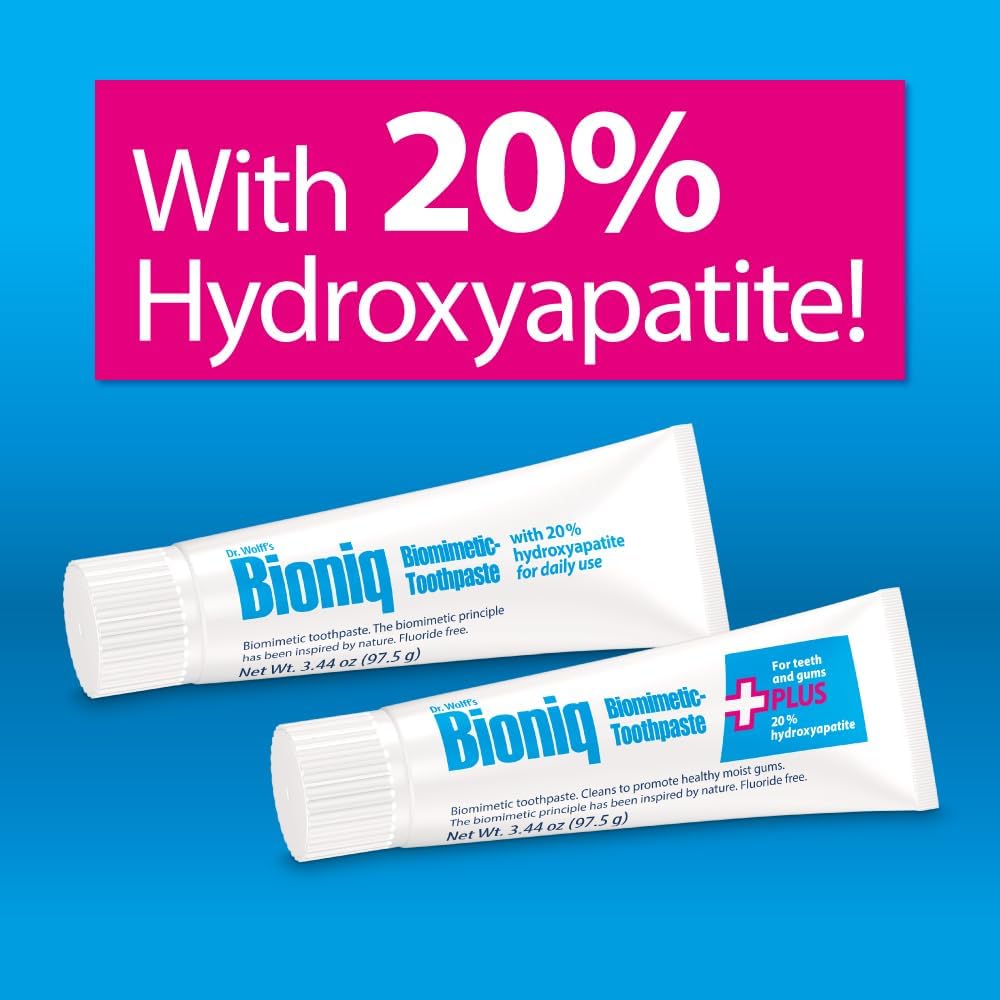 Fluoride free SLS free toothpaste by Bioniq Plus