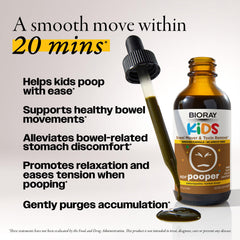 BIORAY Kids NDF Pooper Mango 30 servings label