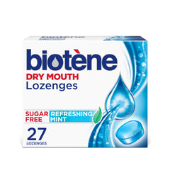 Biotene Dry Mouth Lozenges box packaging