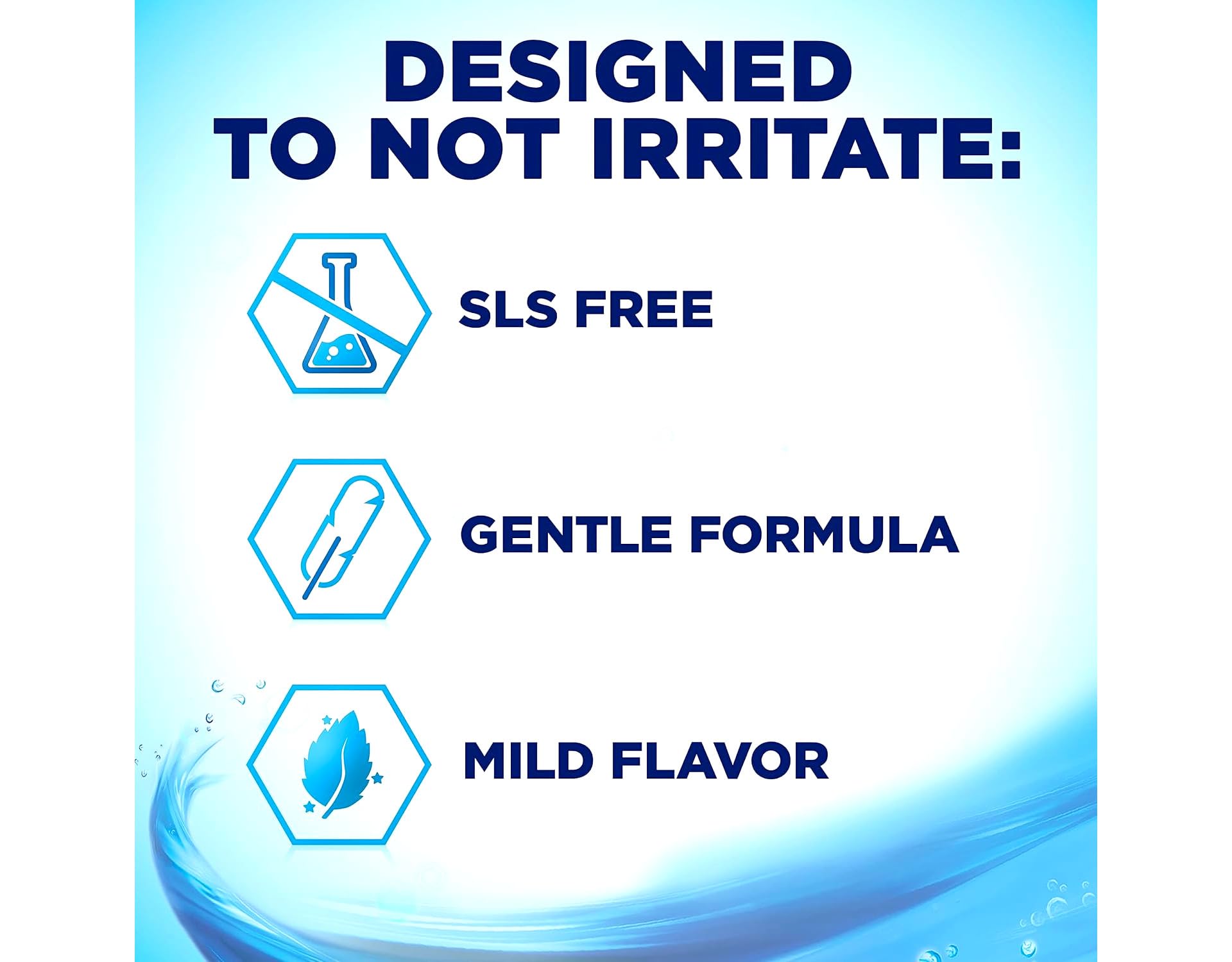 Biotene made in USA toothpaste packaging