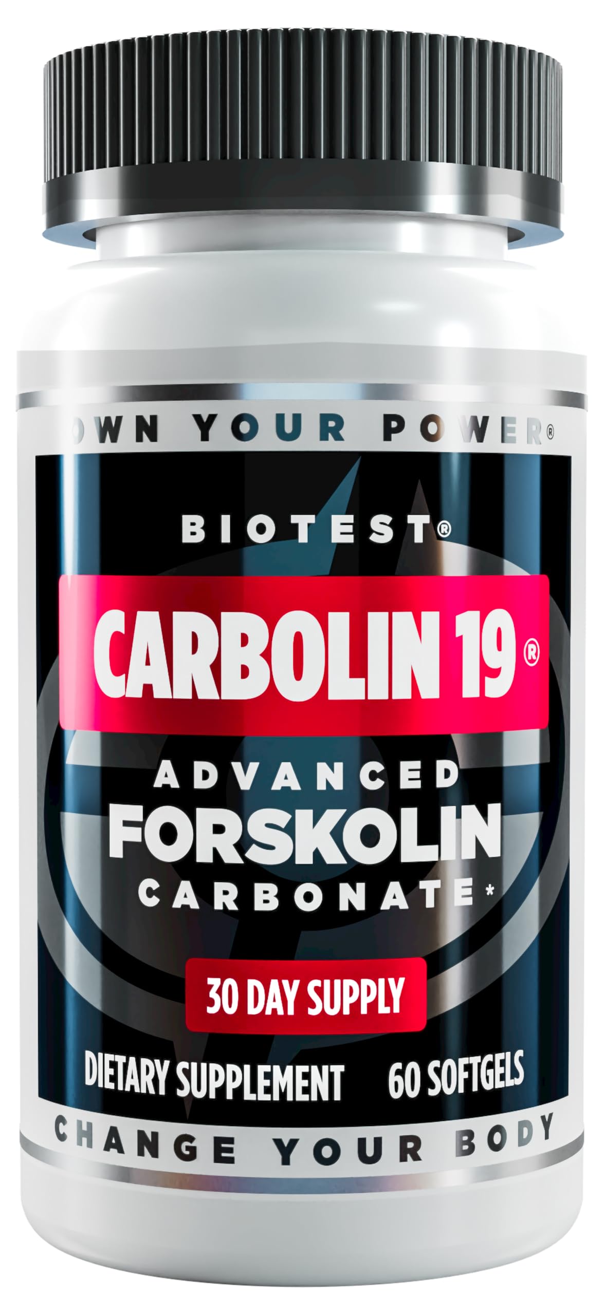 Biotest Carbolin 19 bottle label