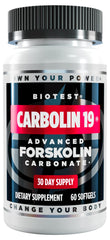 Biotest Carbolin 19 bottle label