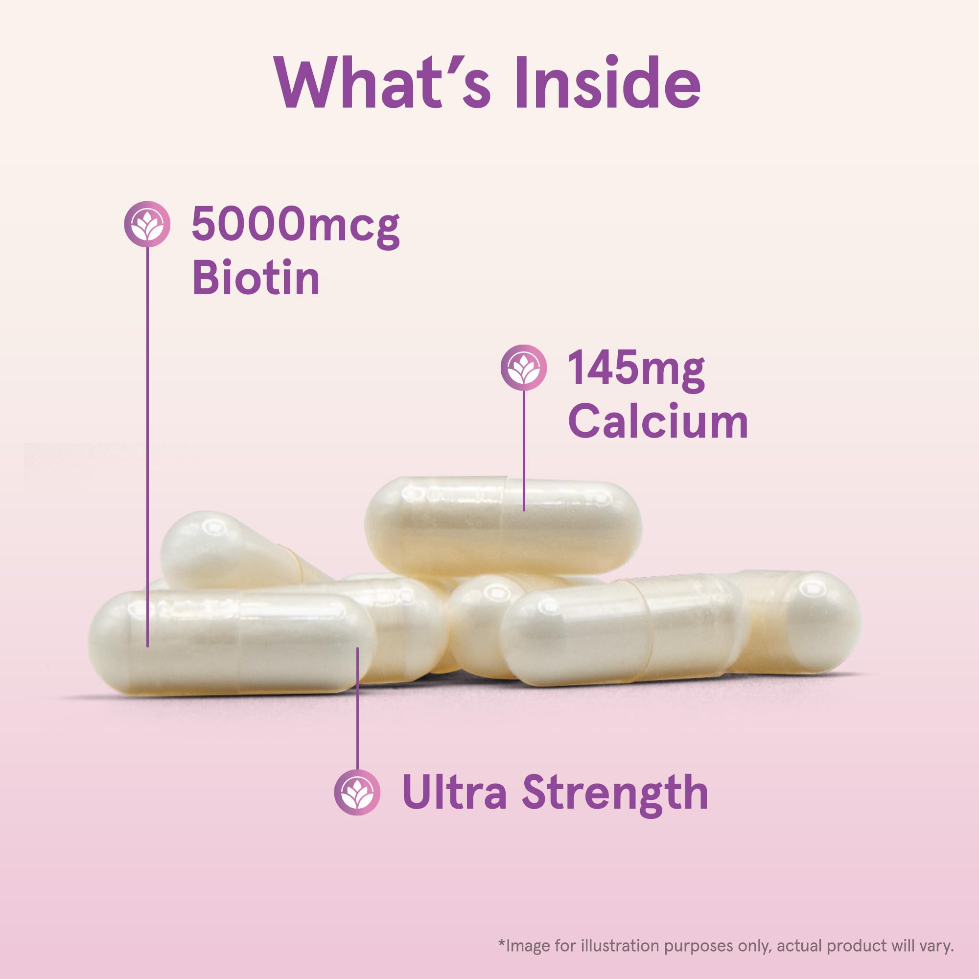 Biotin capsules for hair skin nails by Jarrow