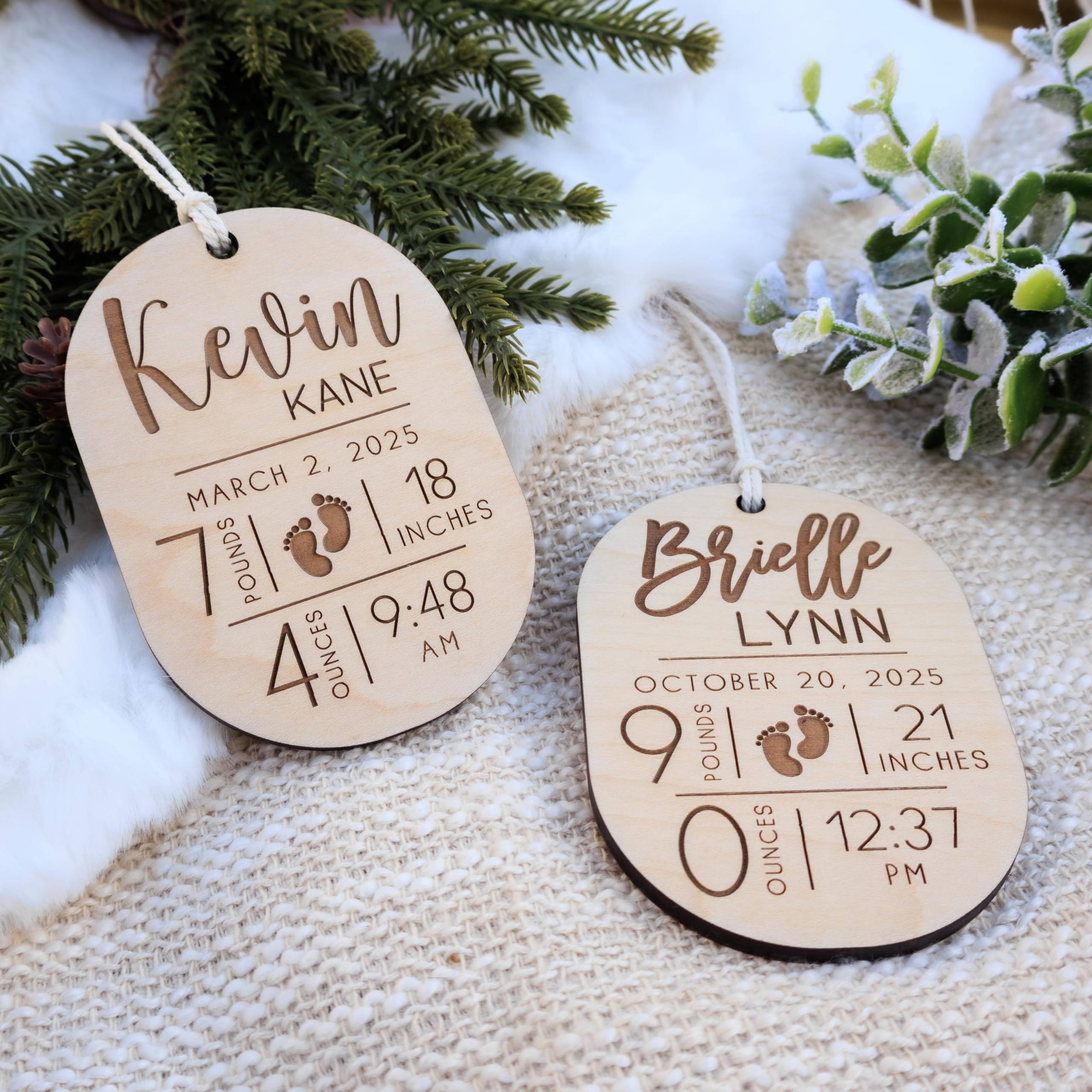 Birch wood ornament 1/4 inch thick for engraving