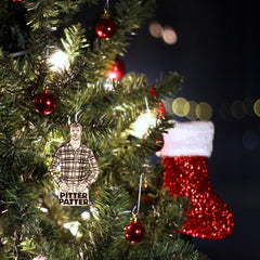 Birch wood ornament handcrafted in USA Portland studio