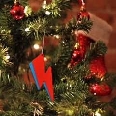 Birch wood ornament acrylic paint details