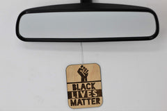 Birch wood ornament hanger close-up