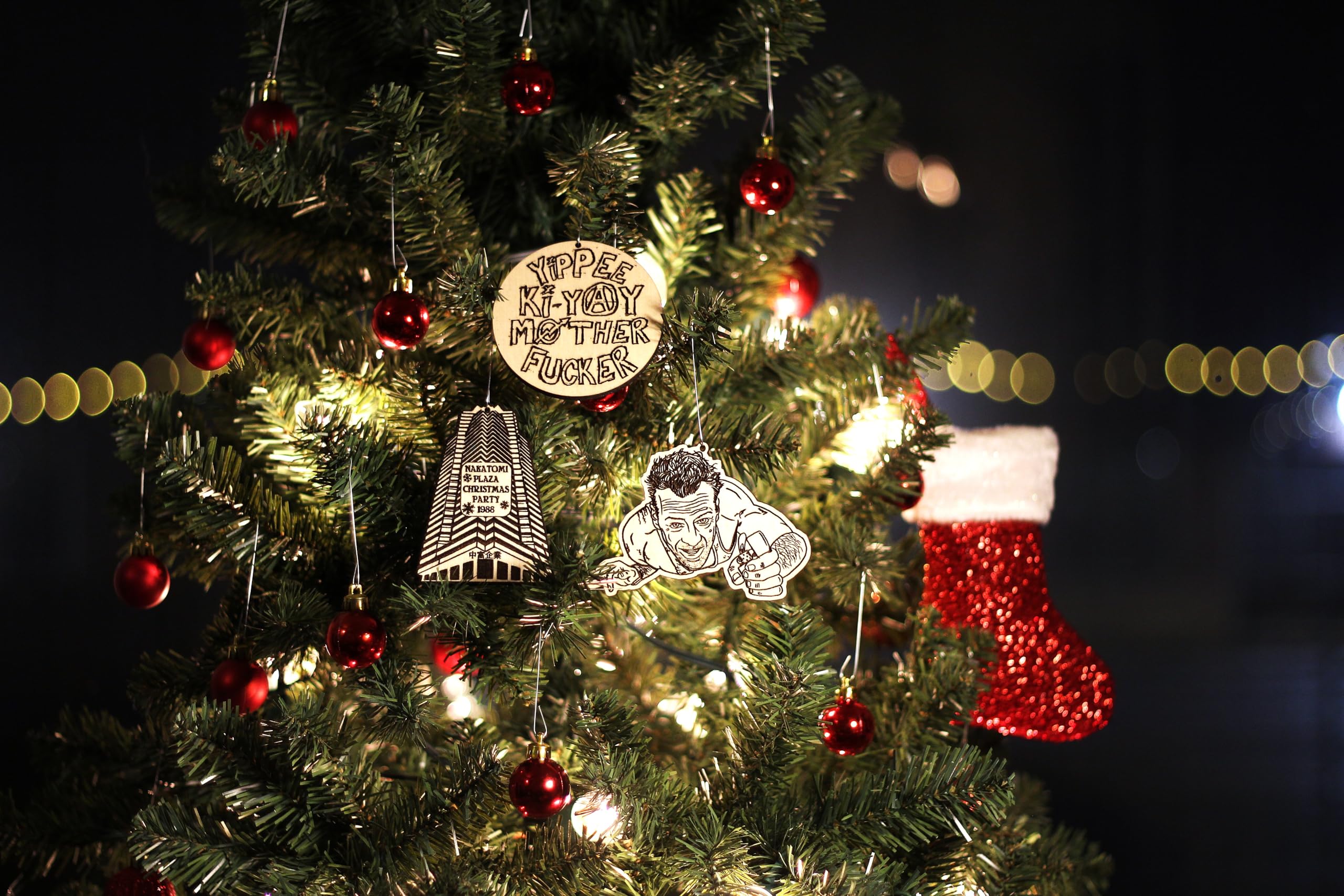 Handmade in USA Portland studio ornament image
