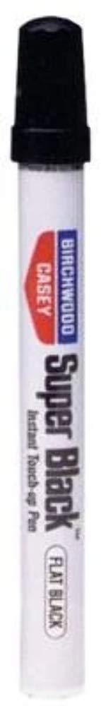 Birchwood Casey Long-Lasting Fast-Drying Super Black Touch-Up Pen used on scopes and accessories