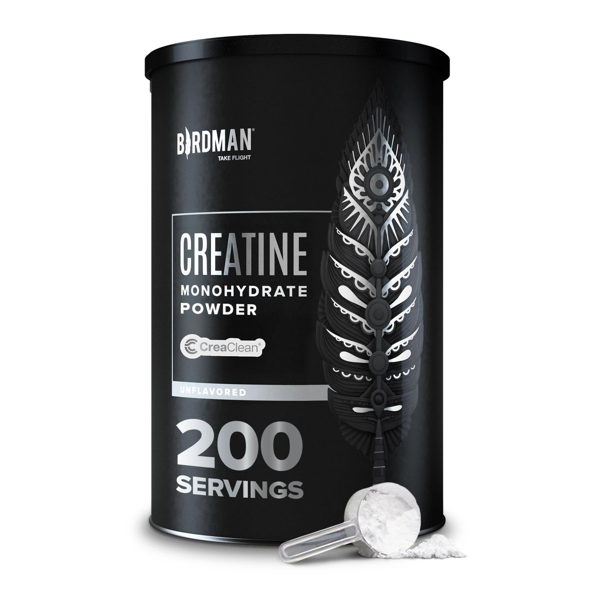 Birdman micronized creatine monohydrate powder 200 servings 2.2lb