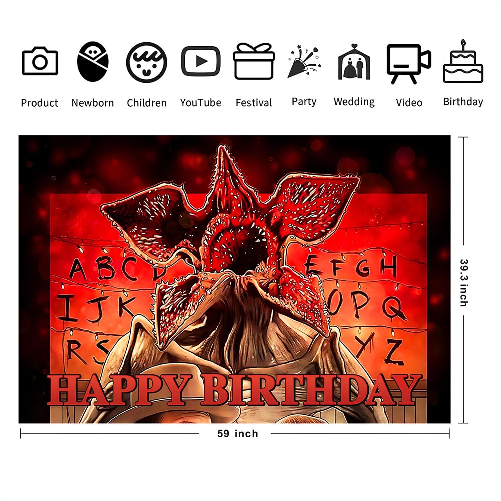 Durable polyester backdrop banner for birthday party