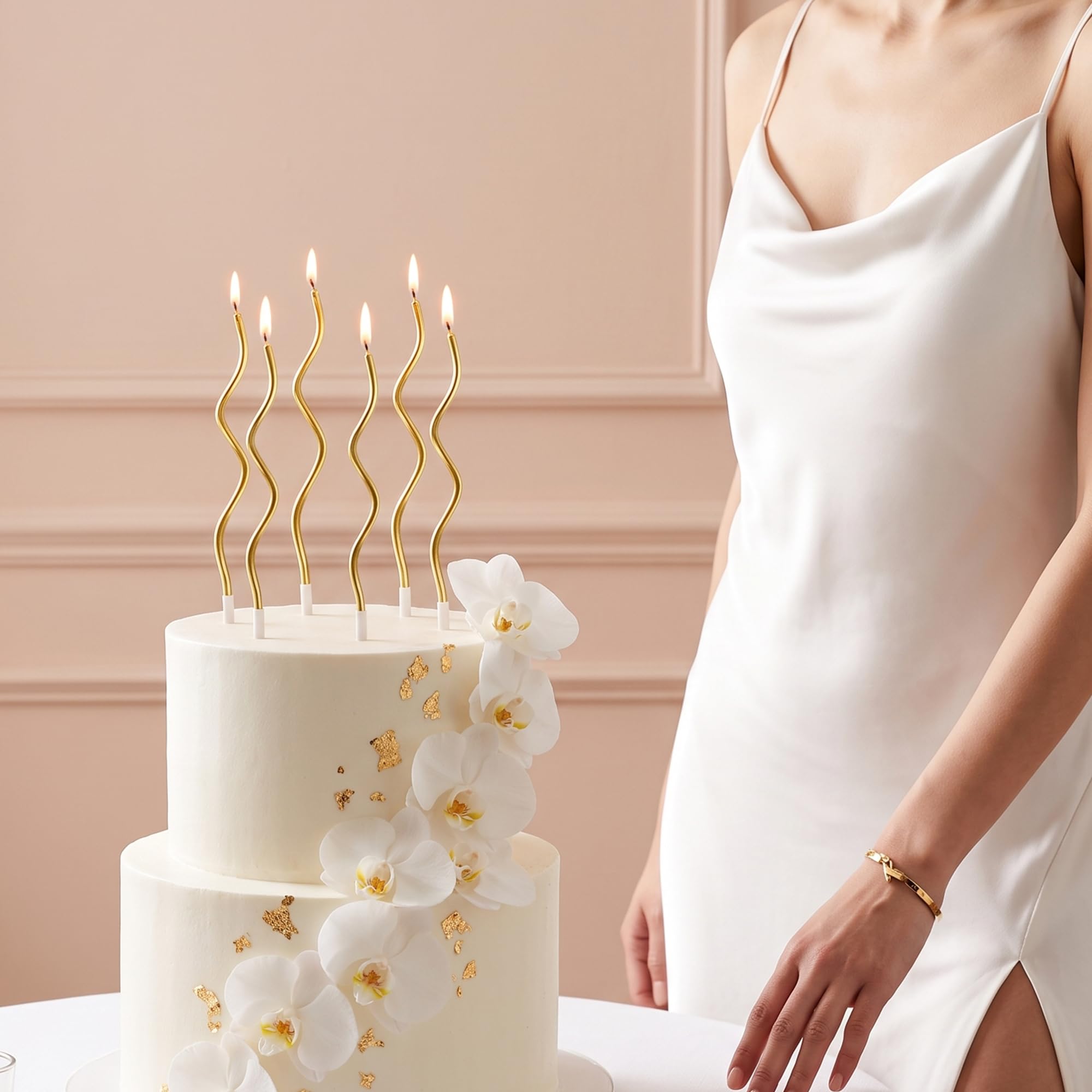 Birthday candles 24-piece set for celebrations