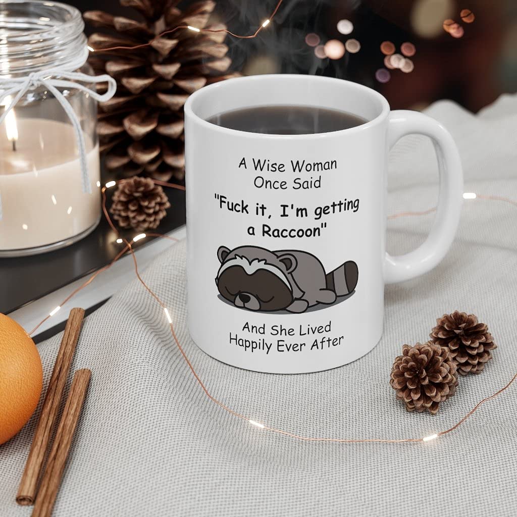 Birthday Christmas gift mug featuring witty quotes