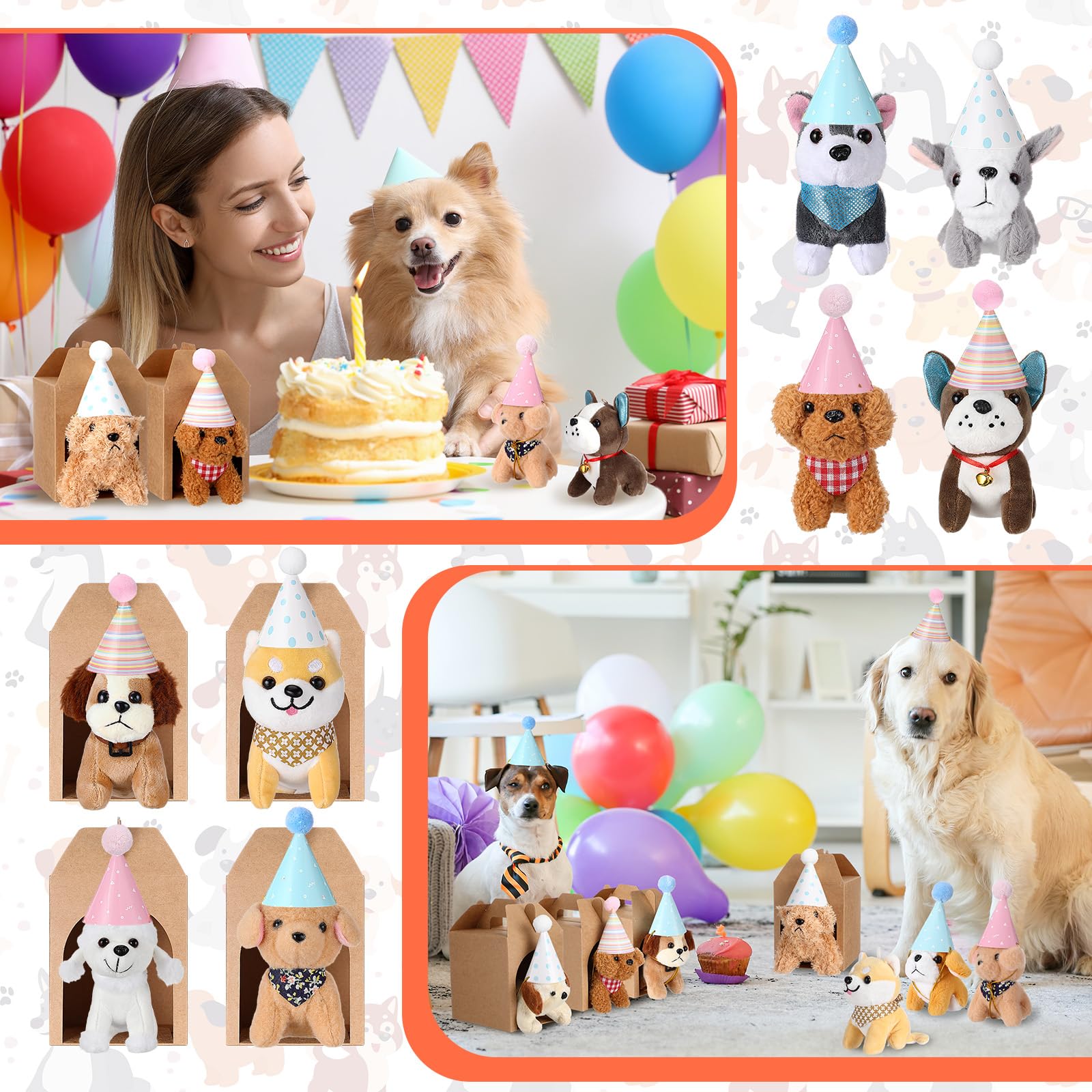 Animal theme birthday party decor set