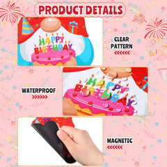 Birthday magnets decorations for car and home