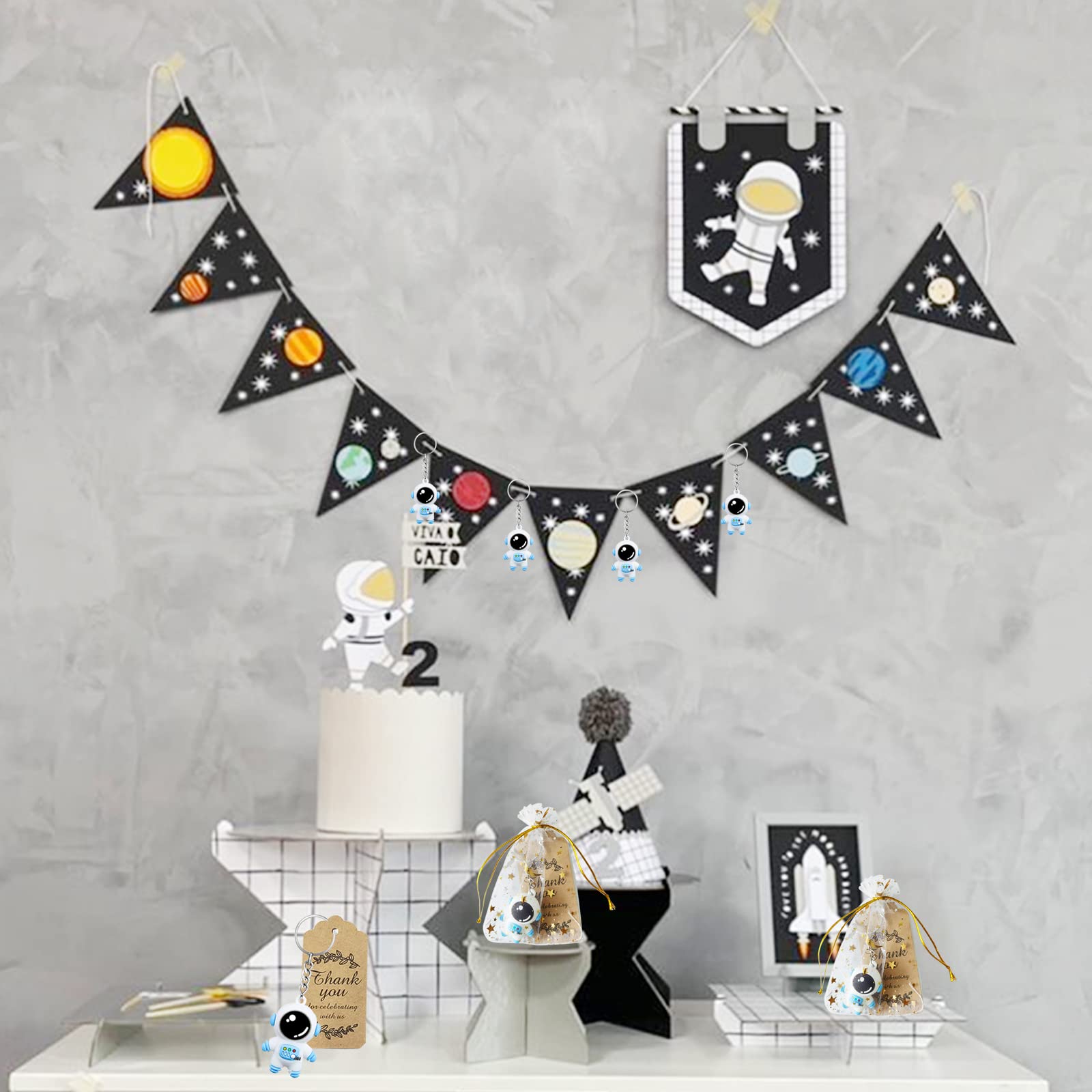 Astronaut themed party favors for celebrations