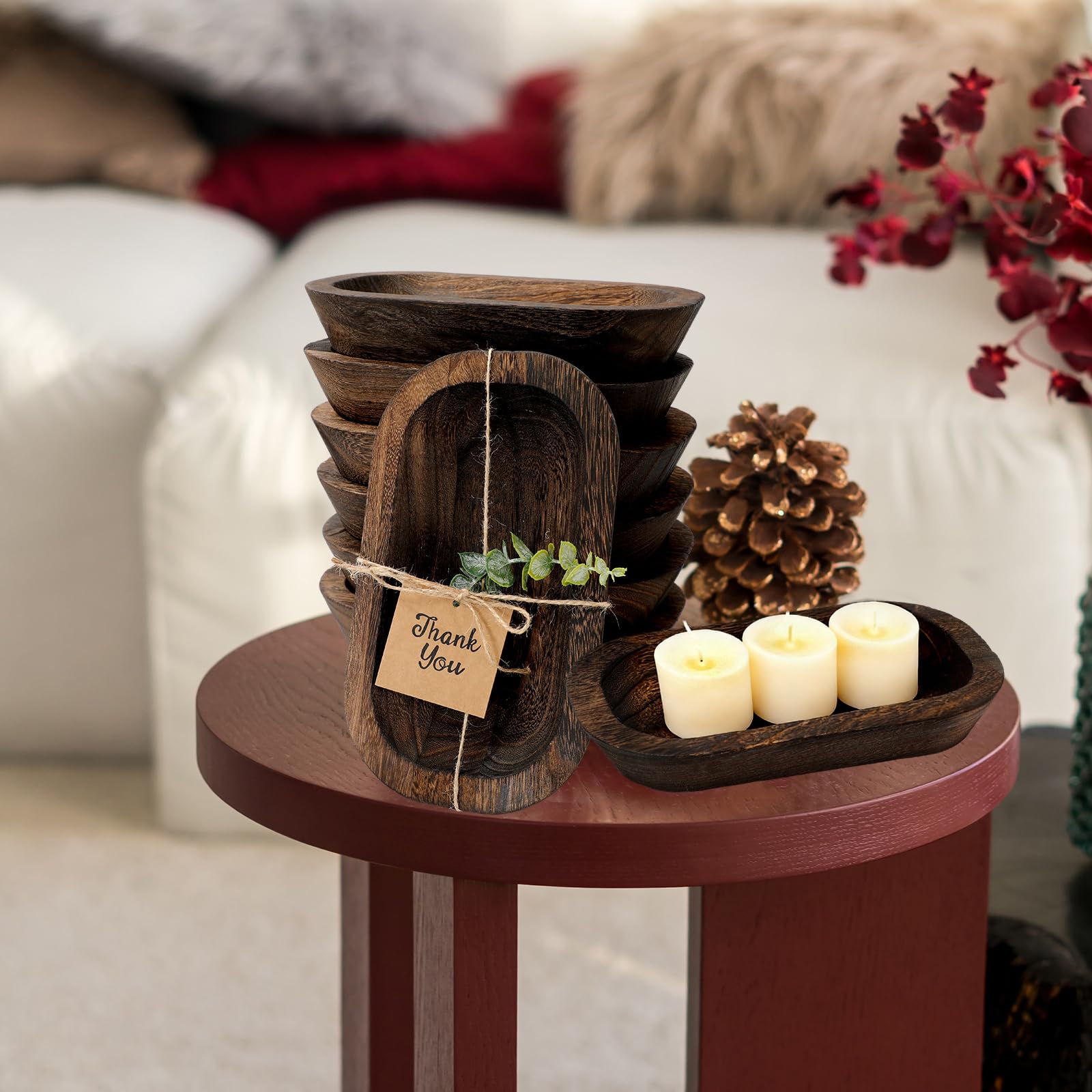 Birthday wedding decor table centerpiece bowls