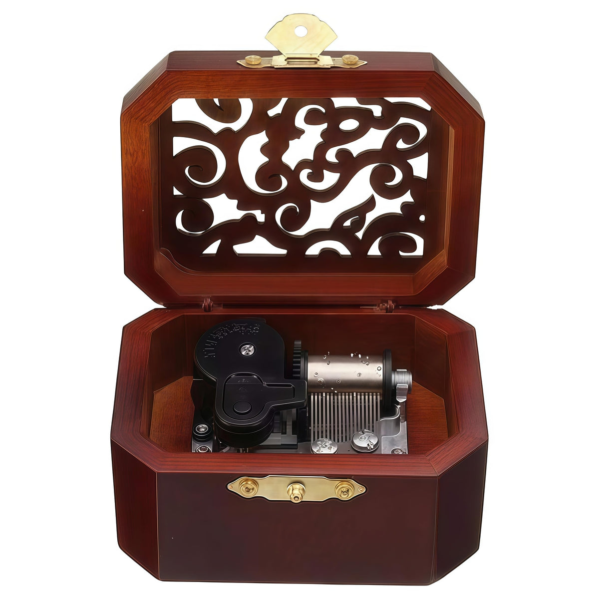 Biscount Hedwig's Theme music box wind up close