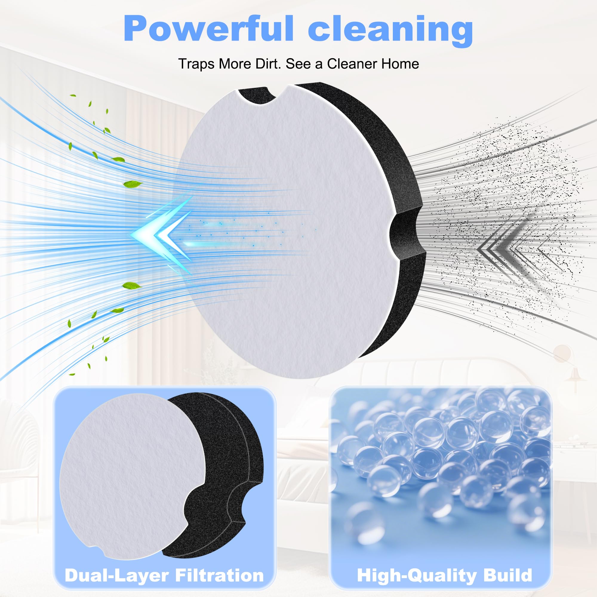 PowerForce compact turbo filter compatible with 2690