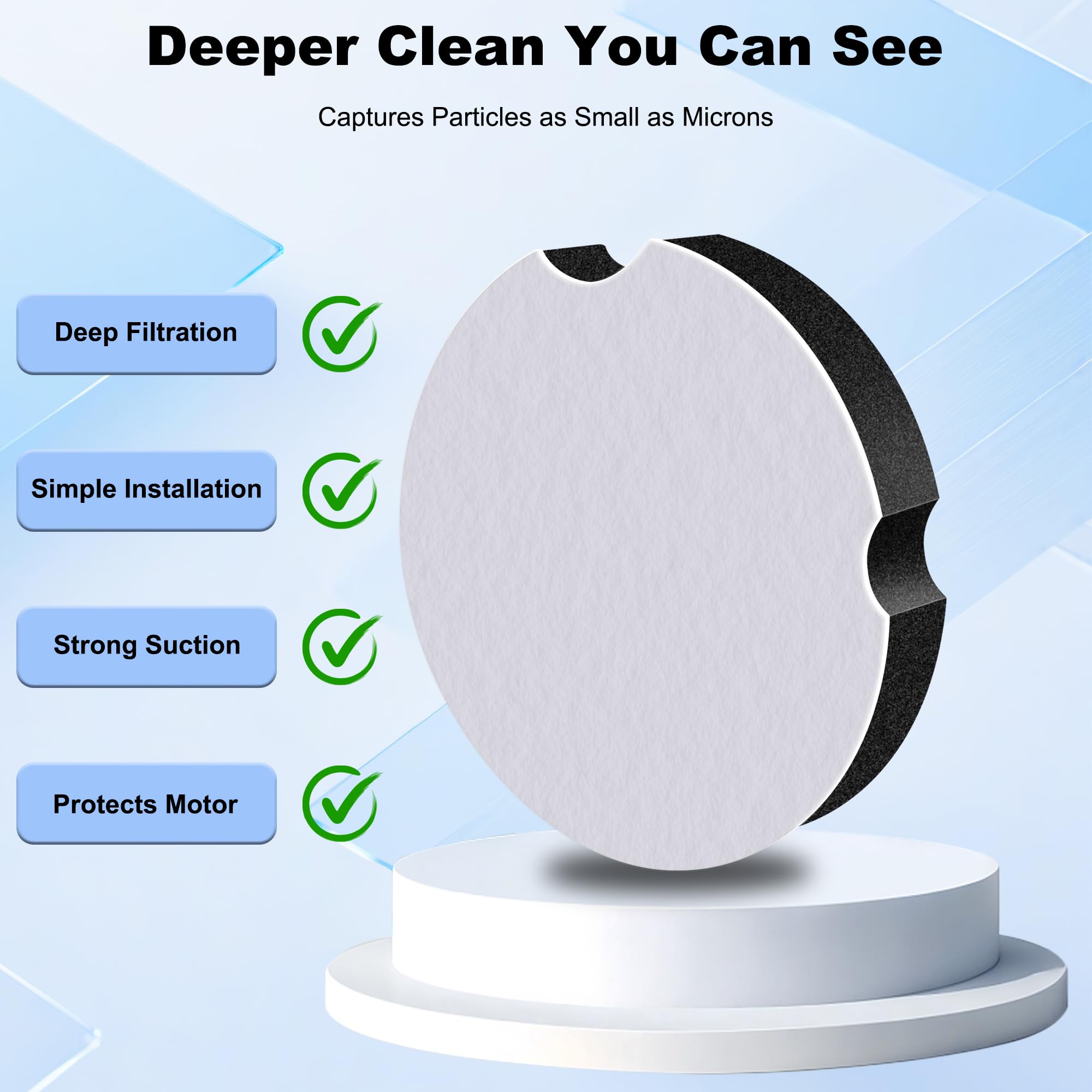 Bissell vacuum filter 2112R compatible