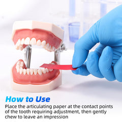 100 micron articulating paper for dentures
