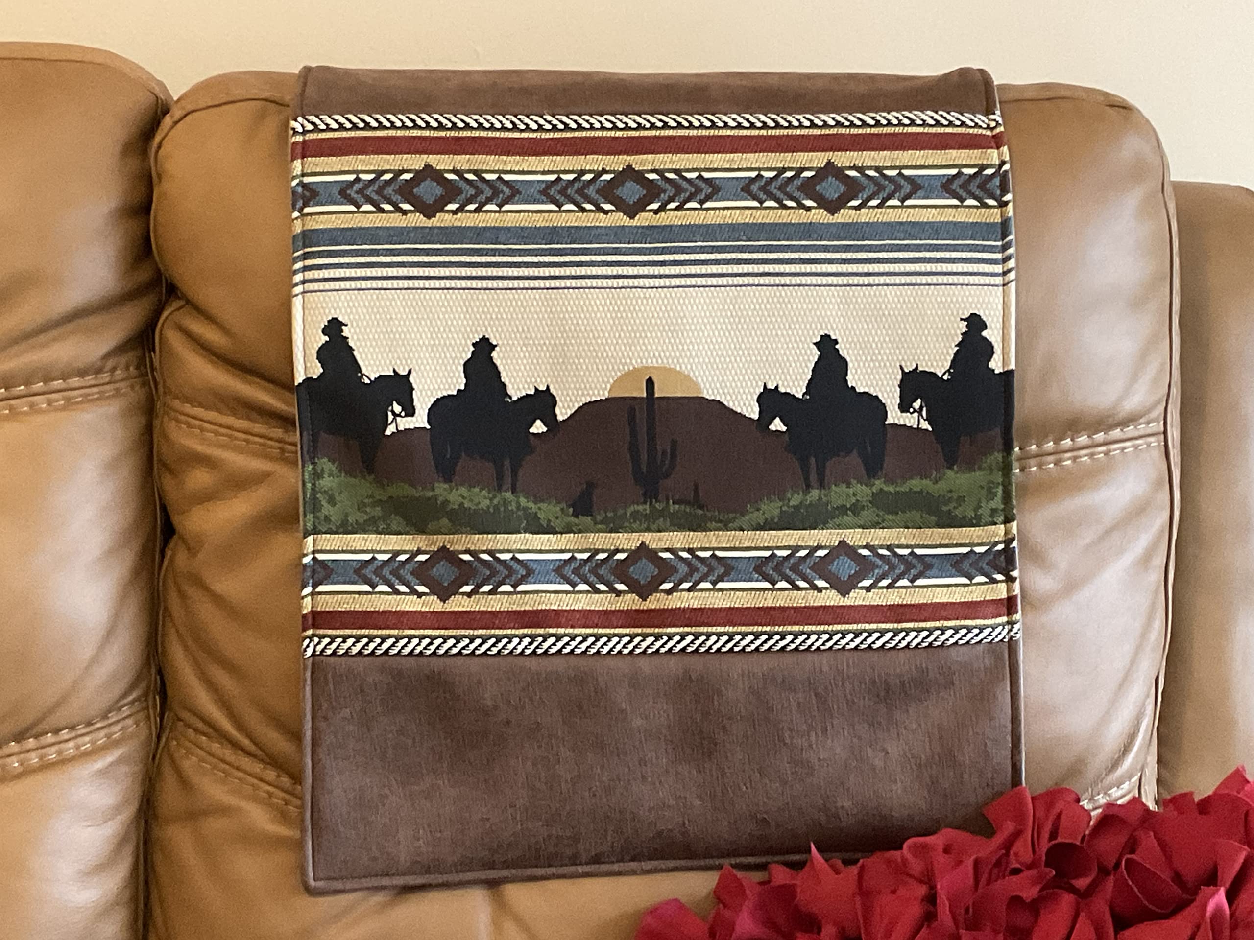 Theater chair headrest cover by Bittlemen Furniture Co 17x27
