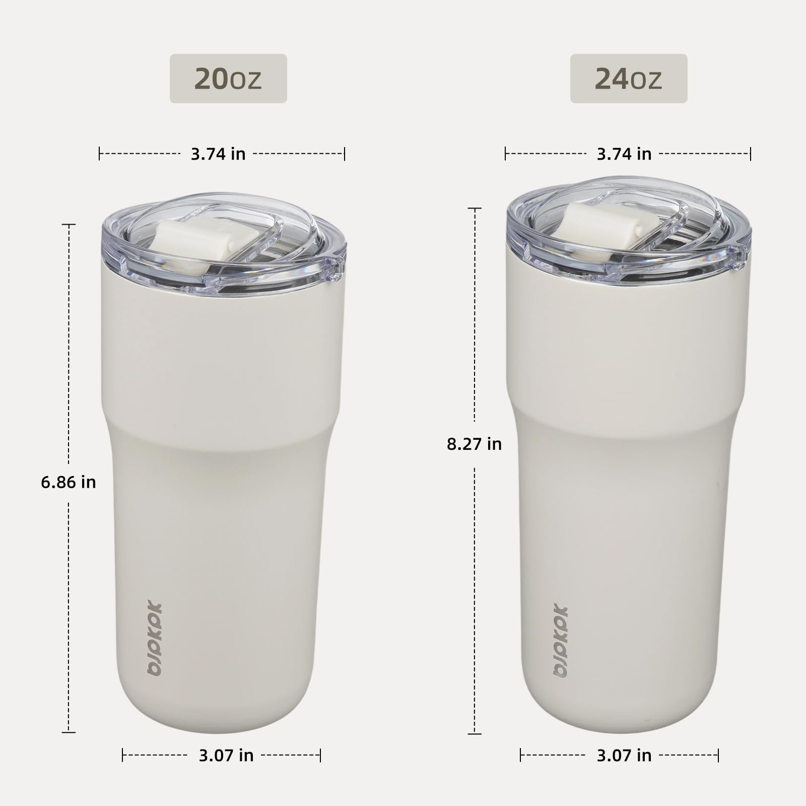 Dishwasher-safe stainless steel tumbler BJPKPK