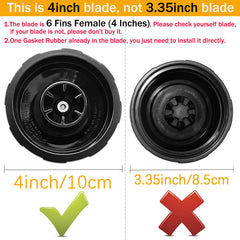 BL480 model compatible blade replacement for Ninja blender