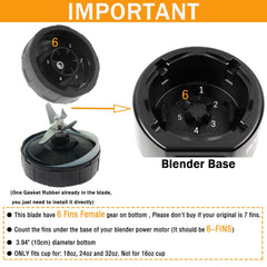 BL480D model compatible blade replacement for Ninja blender