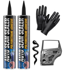Black 2 Pack Automotive Seam Sealer kit