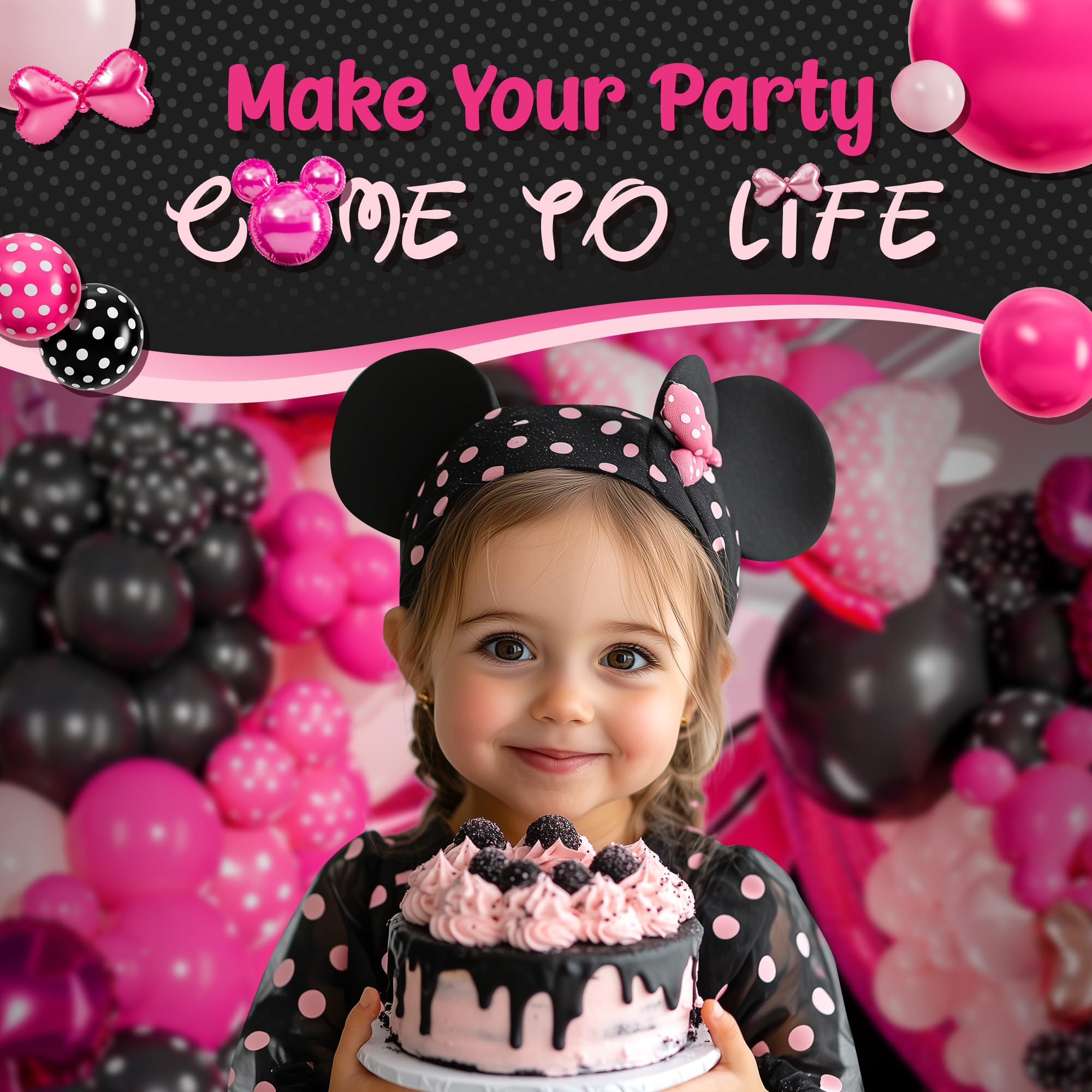 Black balloons image