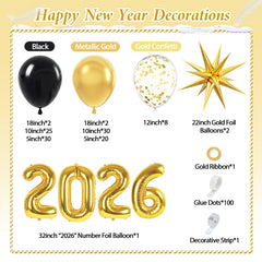 Black balloons 18inch bundle for 2026 kit
