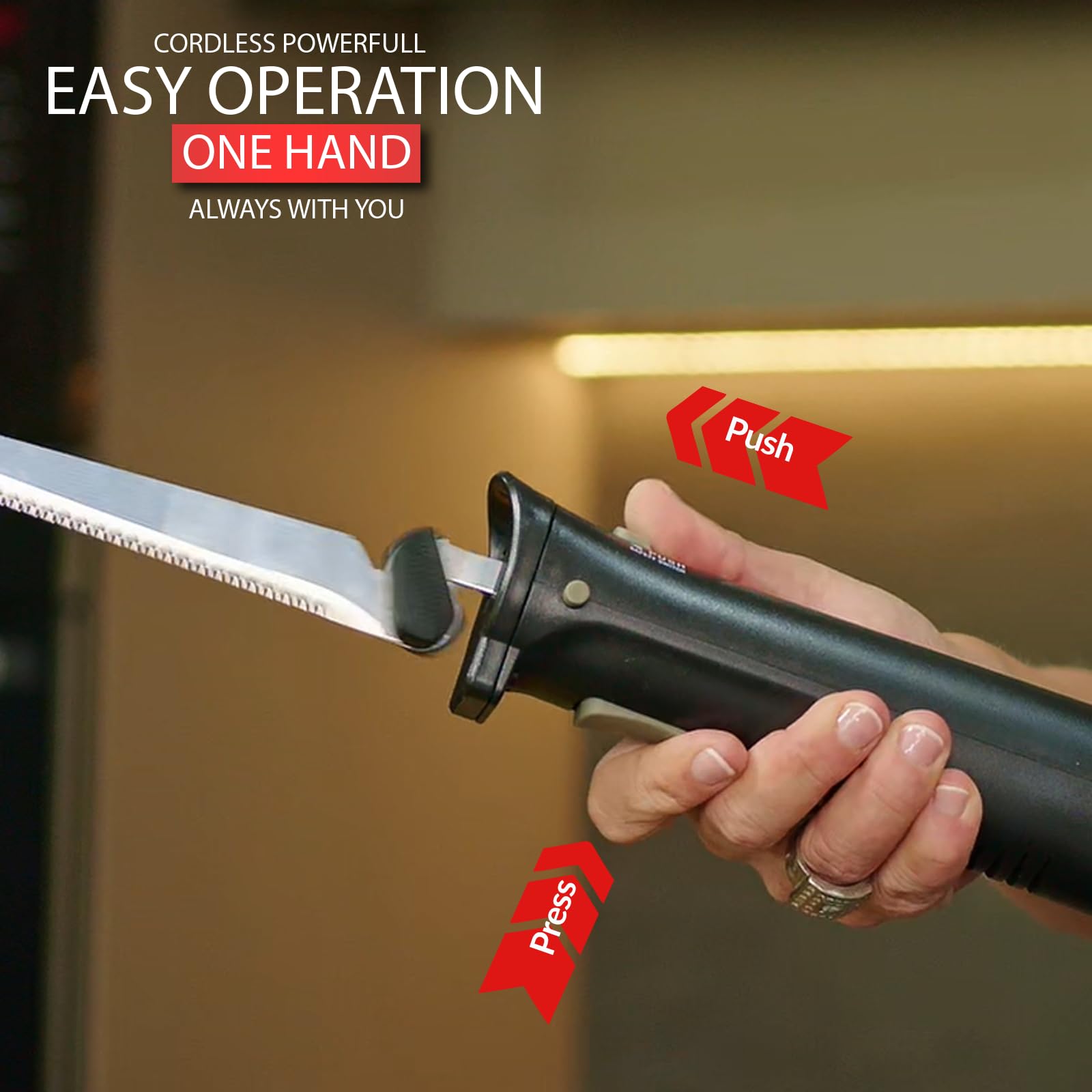 knife designed for meats poultry and bread use