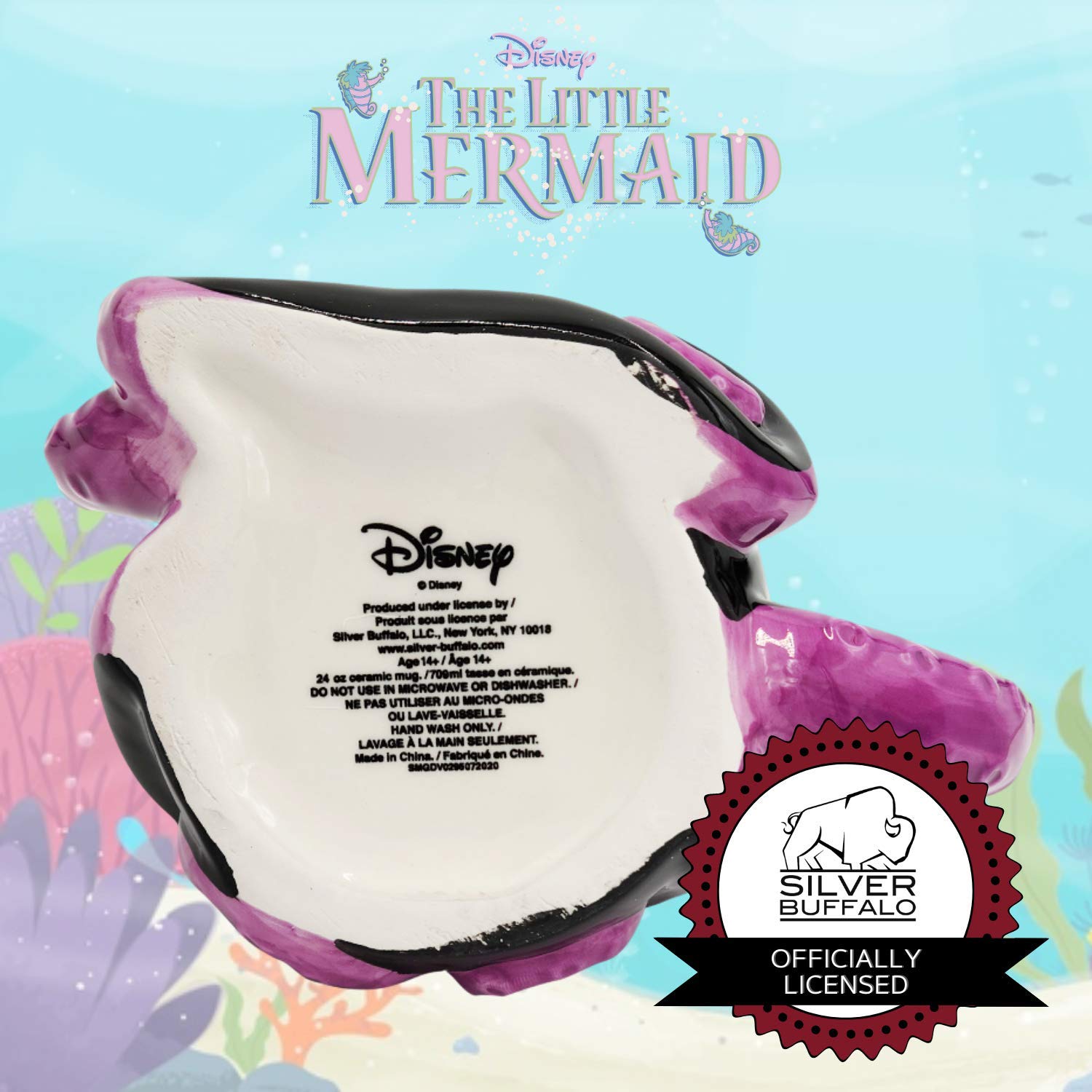 collectible disney mermaid mug for fans