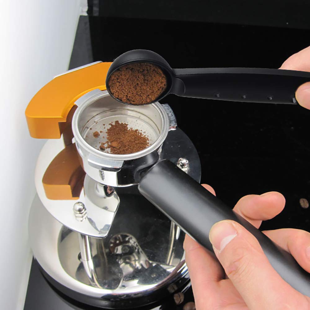 Black Coffer Tamper 10g measuring spoon for coffee grounds