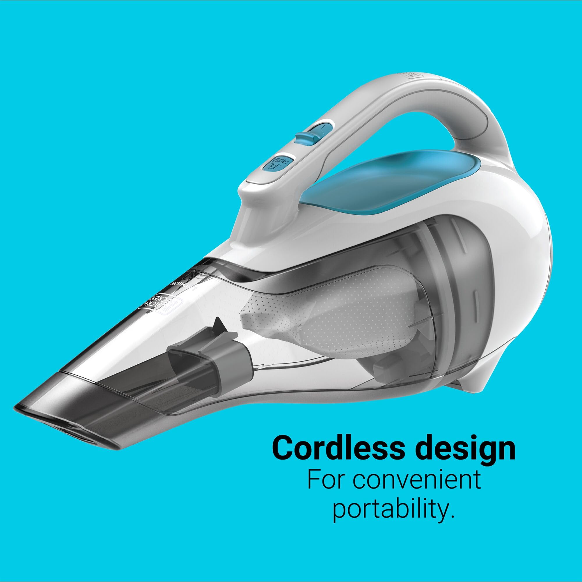 BLACK+DECKER dustbuster handheld vacuum HHVI315JO42 compact design