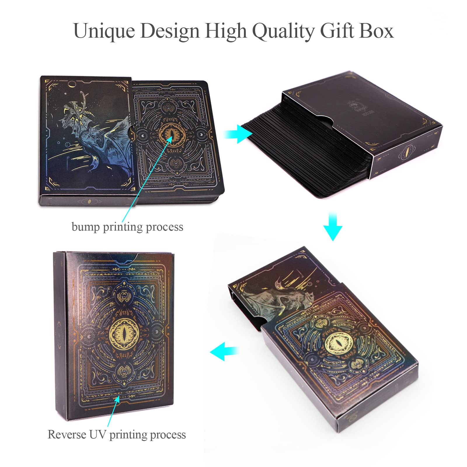 Waterproof and stain resistant poker cards