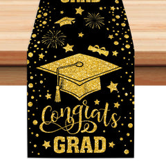 Waterproof and oil proof graduation table runner