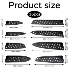 black knife covers sleeves for kitchen knives
