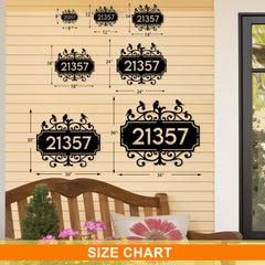 Easy hang design with holes and included nails screws